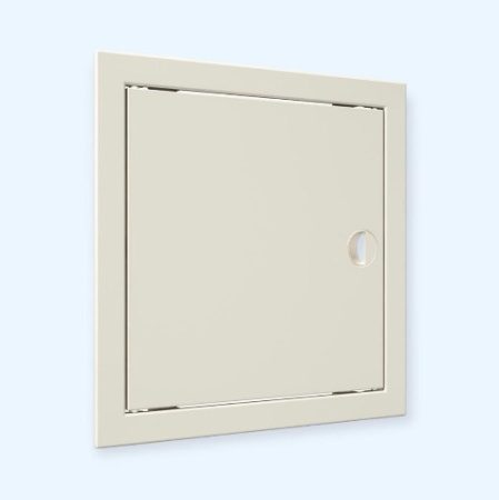 Л2525Р Ivory ЭРА (ERA) Люк ревизионный ЛР фланец 246х246 ручка 268х268 пластик Ivory EVECS